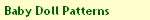 Baby Doll Patterns